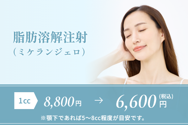 脂肪溶解注射（ミケランジェロ）
